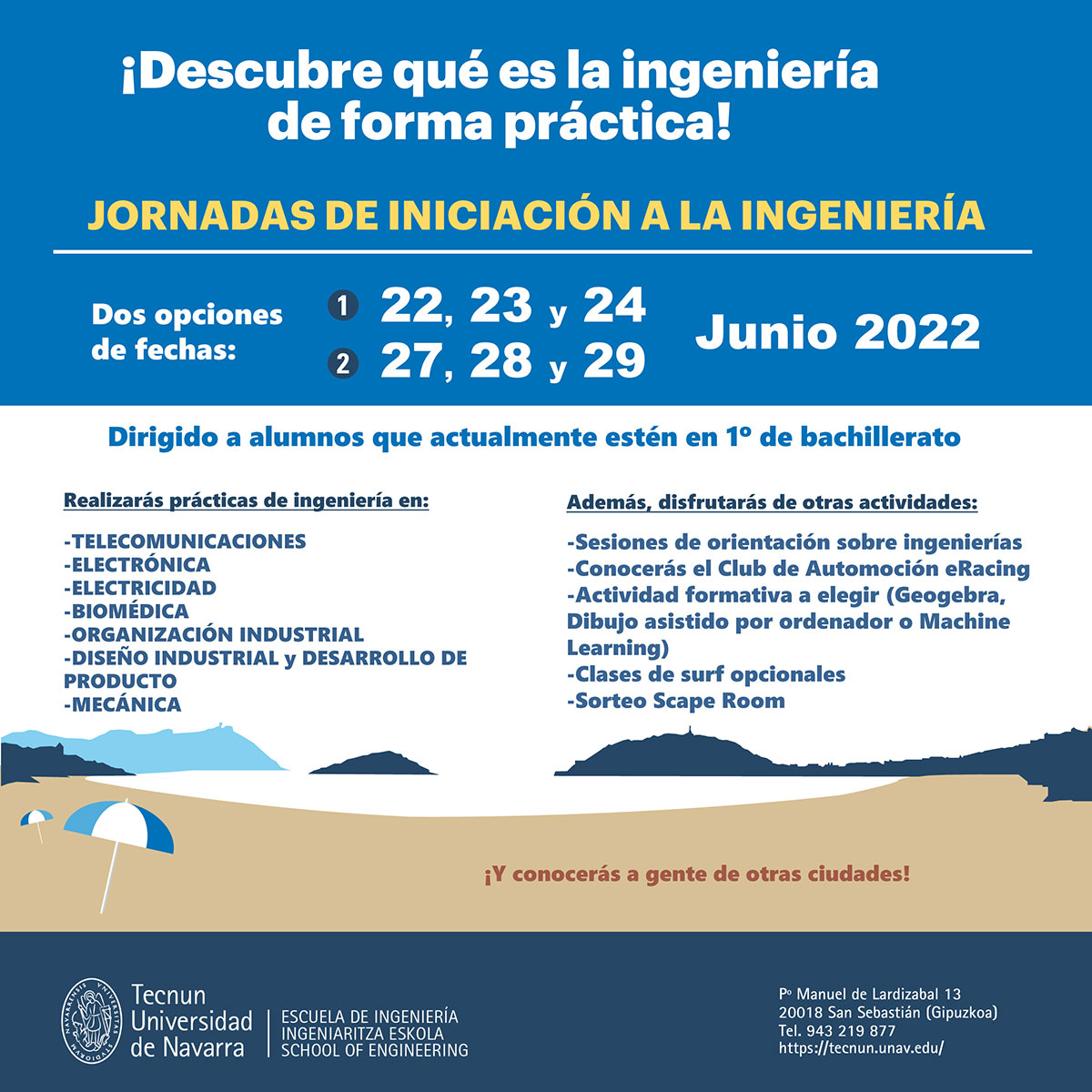JORNADAS DE INICIACIÓN A LA INGENIERÍA